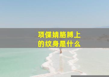 项偞婧胳膊上的纹身是什么,项偞婧长相