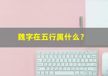 魏字在五行属什么？