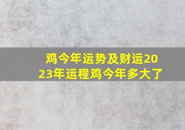 鸡今年运势及财运2023年运程鸡今年多大了,生肖鸡2023年全年运势