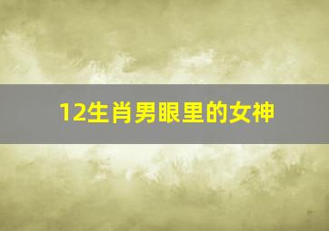 12生肖男眼里的女神,十二生肖男谁最优秀