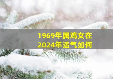 1969年属鸡女在2024年运气如何,1969年的鸡2024年的运势