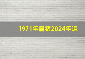 1971年属猪2024年运,1971年属猪2024年运程每月运程