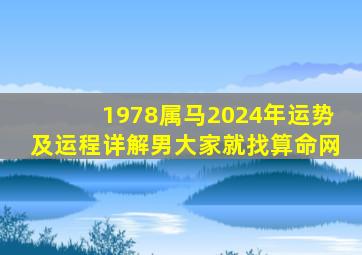 1978属马2024年运势及运程详解男大家就找算命网,1978年属马人2023年运势及运程财运方面好坏参半