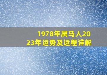 1978年属马人2023年运势及运程详解,78年属马女2023年婚姻运势结婚好吗