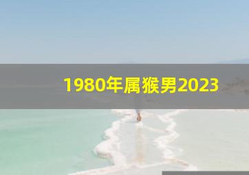 1980年属猴男2023,1980年属猴男2023年运势及运程每月运程卜易居