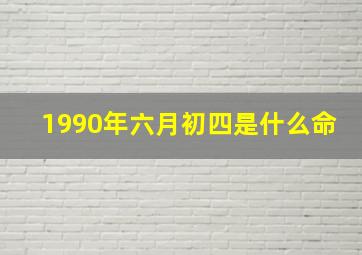 1990年六月初四是什么命