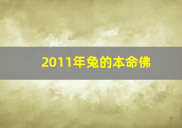 2011年兔的本命佛,属兔的本命佛是什么样子的