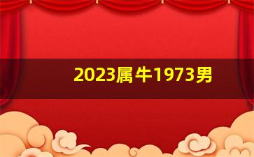 2023属牛1973男,73年属牛男命2023年财运怎么样50岁兔年事业运