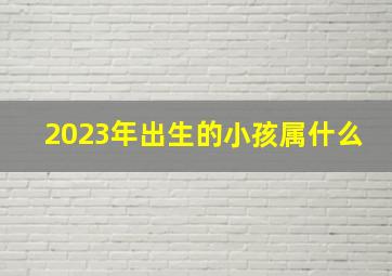 2023年出生的小孩属什么,2023年12月出生的宝宝五行属什么2023年12月出生的宝宝是什么命