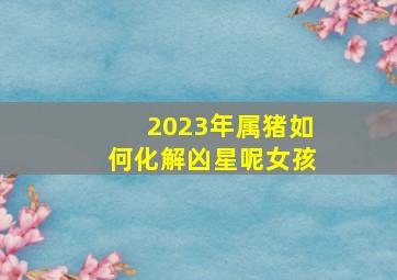 2023年属猪如何化解凶星呢女孩,属猪2023年犯太岁