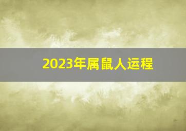 2023年属鼠人运程,2023年属鼠人的全年运势如何