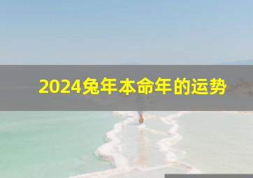 2024兔年本命年的运势,属兔人2024年本命年