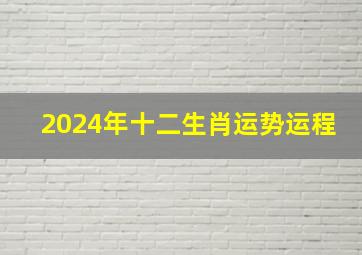 2024年十二生肖运势运程,2024犯太岁五大生肖属相