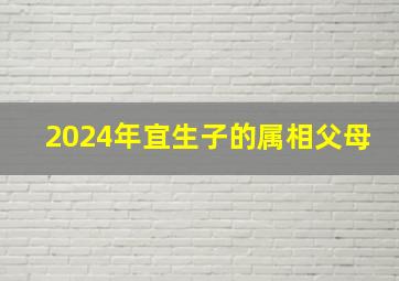 2024年宜生子的属相父母,2024年生小孩