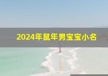 2024年鼠年男宝宝小名,鼠年男宝小名2024年