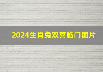 2024生肖兔双喜临门图片,2024年属兔的命运怎么样