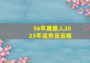 56年属猴人2023年运势及运程,1956年出生属猴的人2023年多少岁