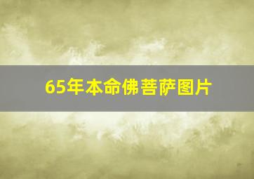 65年本命佛菩萨图片,1965年本命年