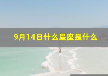 9月14日什么星座是什么,九月十四号是什么星座