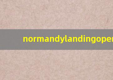 normandylandingoperation,